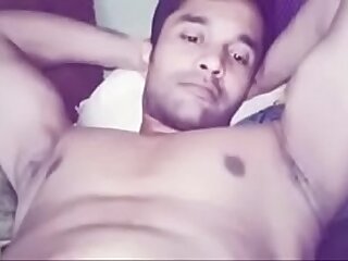 Desi Indian guy mastarbating on webcam part-2